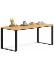 Nowoczesny prostokątny stół dębowy 170x70 - Venuso w sklepie Edinos.pl