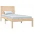 Pojedyncze łóżko z naturalnej sosny 90x200 - Gunar 3X