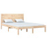 Podwójne łóżko z naturalnej sosny 140x200 - Gunar 5X