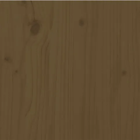 brązowa sosnowa rama łóżka Gunar