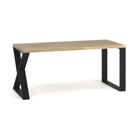 Loftowe biurko drewniane Nipso