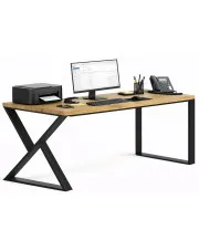 Drewniane nowoczesne biurko 160x80 - Xago w sklepie Edinos.pl