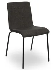 Tapicerowane krzesło konferencyjne metalowe - Edia w sklepie Edinos.pl