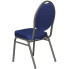 Niebieskie krzesło bankietowe sztaplowane Pogos 3X