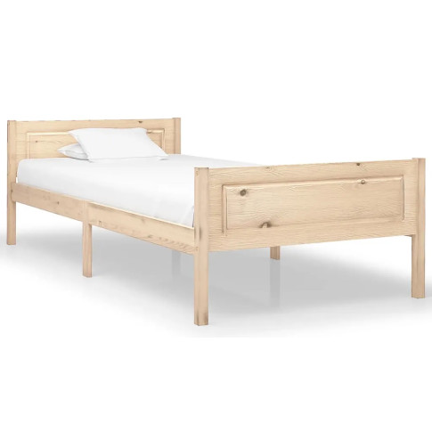 sosnowe naturalne łóżko 100x200 Siran 3X