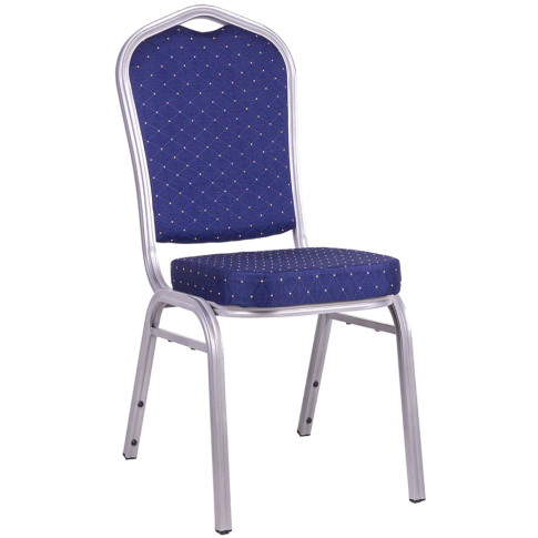 Niebieskie krzesło bankietowe sztaplowane Enix 3X