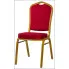 Czerwone krzesło bankietowe Enix 5X