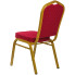 Czerwone metalowe krzesło bankietowe Enix 5X