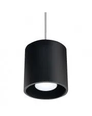 Czarna okrągła lampa wisząca - E815-Orbil w sklepie Edinos.pl