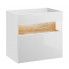 Zdjęcie biała podwieszana szafka z umywalką Monako 4S 60 cm - sklep Edinos.pl