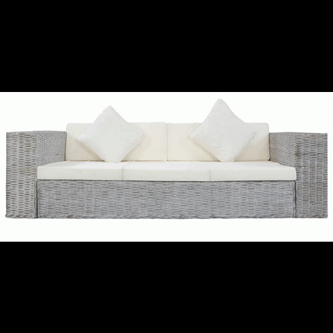 Fotografia Sofa Otma 3C trzyosobowa - szara z kategorii Kanapy i sofy