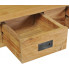 Szczegółowe zdjęcie nr 6 produktu Drewniany stolik-konsola do przedpokoju - Tezo 3X