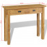 Szczegółowe zdjęcie nr 7 produktu Drewniany stolik-konsola do przedpokoju - Tezo 3X