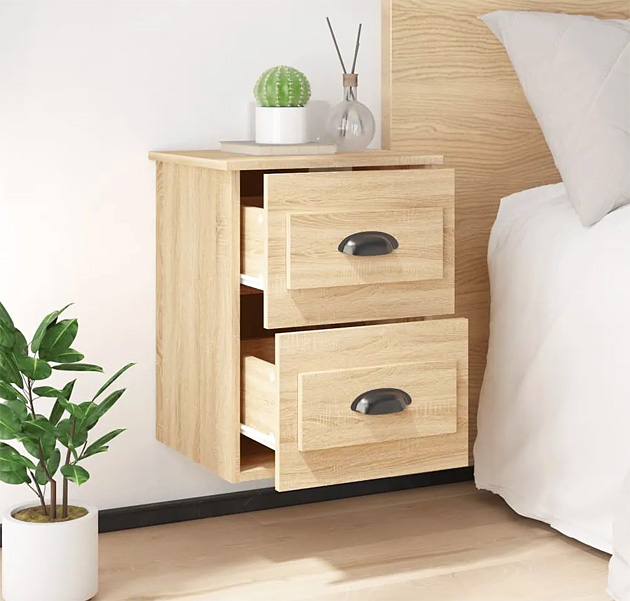 Szafka nocna Topix ścienna dąb sonoma