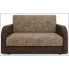 Szczegółowe zdjęcie nr 4 produktu Sofa rozkładana jasny brąz + ciemny brąz - Folken 4X