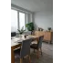 Fotografia Tapicerowane krzesło drewniane popiel + dąb miodowy - Taroni z kategorii Krzesła