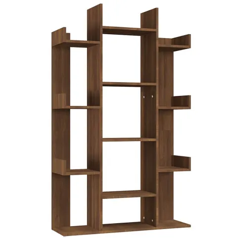 Otwarty regał Acove 4X kolor brązowy dąb