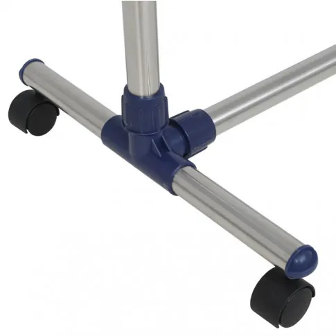 Zdjęcie regulowany metalowy wieszak na kółkach Engero | Edinos.pl