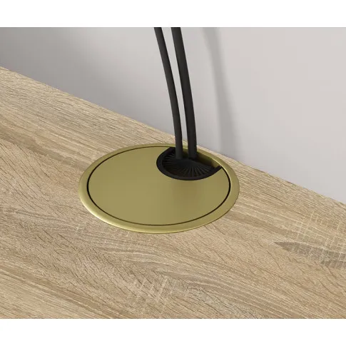 maskownica z otwirem na kable szfki rtv dąb sonoma Tebriz