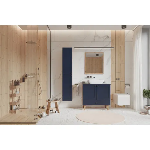 Szczegółowe zdjęcie nr 4 produktu Lustro ścienne do łazienki 40x70 cm - Kester, 7X