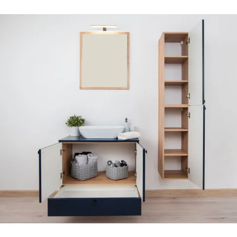 Szczegółowe zdjęcie nr 6 produktu Lustro ścienne do łazienki 40x70 cm - Kester, 7X