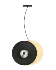 Nowoczesna wisząca lampa grafit - D104-Timy w sklepie Edinos.pl