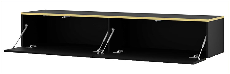 układ wnętrza szafki Vanilia 3X