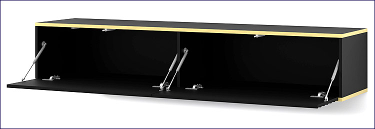 układ wnętrza szafki Vanilia 4X