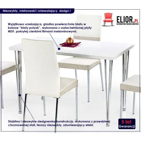 Fotografia Lakierowany stół Bentro z kategorii Stoły