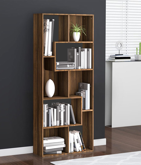 Wizualizacja regału Matic 3X brżzowy dąb