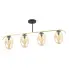 Nowoczesna lampa sufitowa D113 Comi miodowy