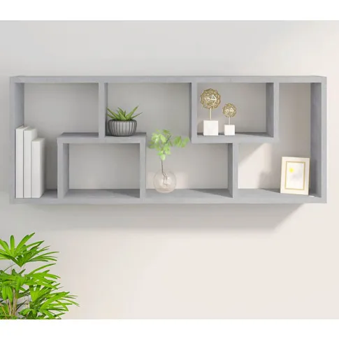 Prezentacja regału ściennego Alormi 4X kolor beton