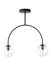 Lampa sufitowa z przezroczystymi kloszami - D114-Inos w sklepie Edinos.pl