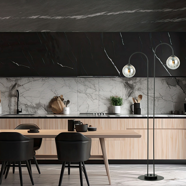 Nowoczesna lampa sufitowa D116-Inos grafit