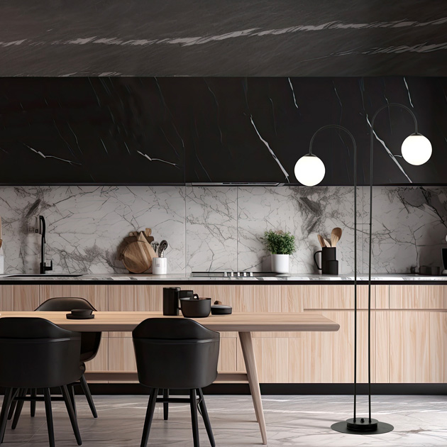 Nowoczesna lampa sufitowa D116-Inos transparentny