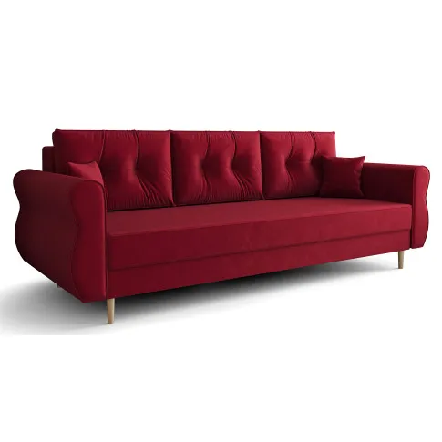 bordowa sofa Eden