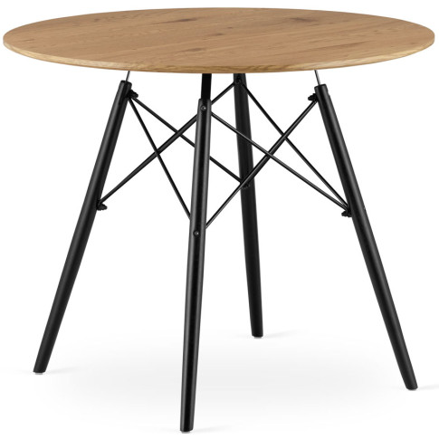 okragly nowoczesny stol kuchenny 90 cm dam emodi 5x