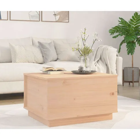 Sosnowy stolik kawowy z podnoszonym blatem Vios 3X wizualizacja