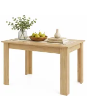 Prostokątny stół do jadalni dąb craft - Nadeva 3X w sklepie Edinos.pl