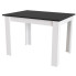 Nowoczesny elegancki stół czarny + biały - Igro 4X