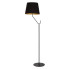 Czarna nowoczesna lampa podłogowa - K368-Wano
