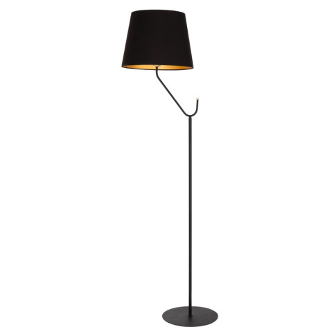 Czarna nowoczesna lampa podłogowa - K368-Wano