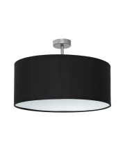 Czarna metalowa lampa sufitowa - K370-Sazu w sklepie Edinos.pl