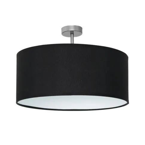 Czarna metalowa lampa sufitowa - K370-Sazu