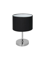 Czarna lampa stołowa - K372-Sazu w sklepie Edinos.pl