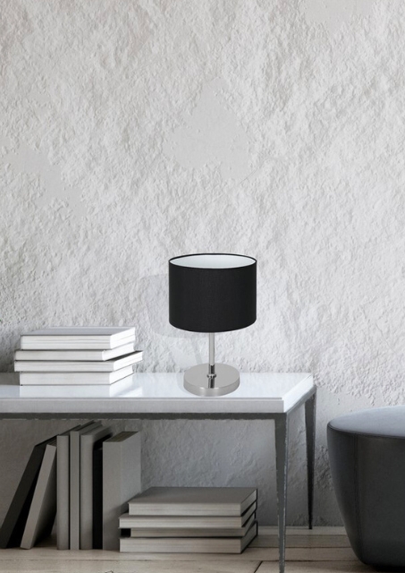 Czarna lampka nocna - K372-Onko