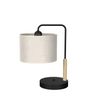 Rustykalna lampa stołowa - K374-Lasioz w sklepie Edinos.pl