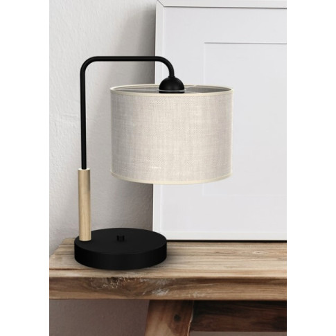 wizualizacja Rustykalna lampa stołowa - K374-Anol