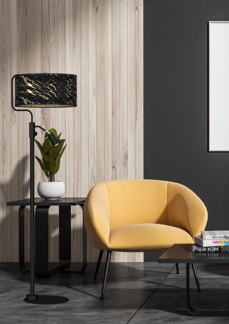 Lampa podłogowa w stylu glamour - K379-Mirags