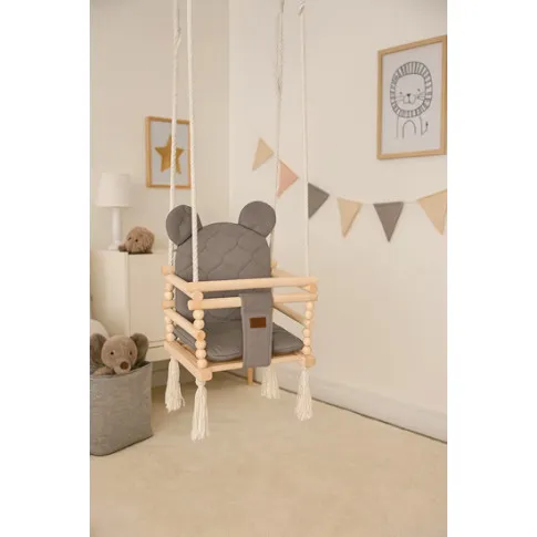 Huśtawka wisząca Gavo szara